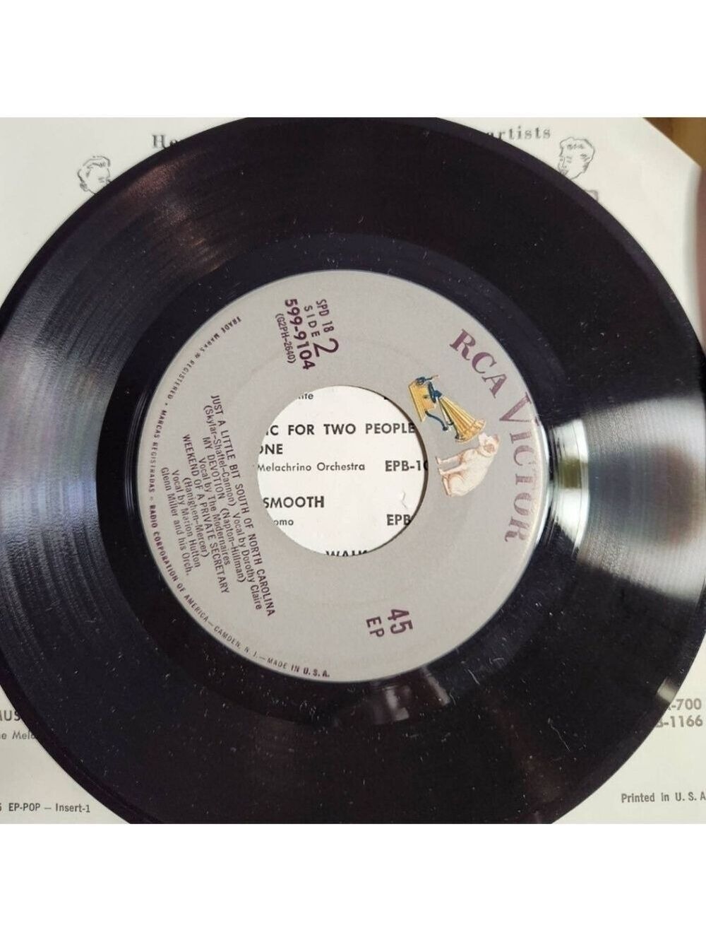 This is my Rare Set of Glenn Miller 45 EP Vinyls from the Limited Edition - Picture 4 of 6